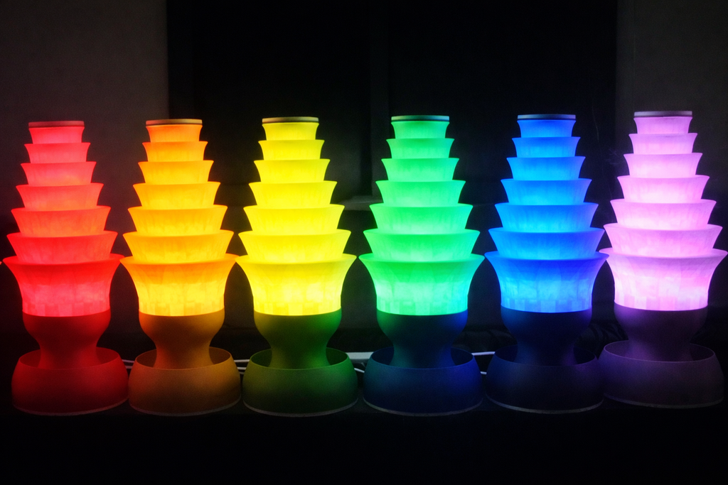 Shooting Star Lamp, Handmade Modern Ambient Lighting