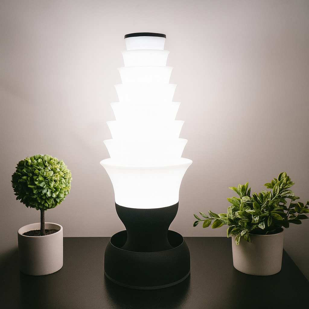 Shooting Star Lamp, Handmade Modern Ambient Lighting