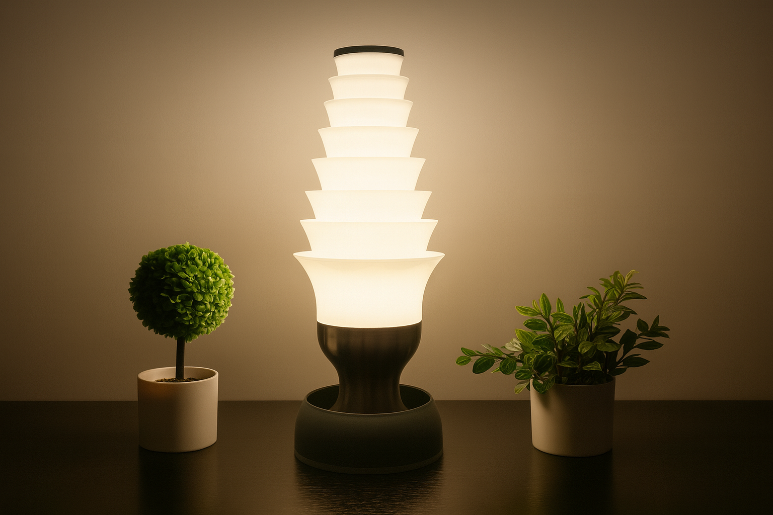 Shooting Star Lamp, Handmade Modern Ambient Lighting