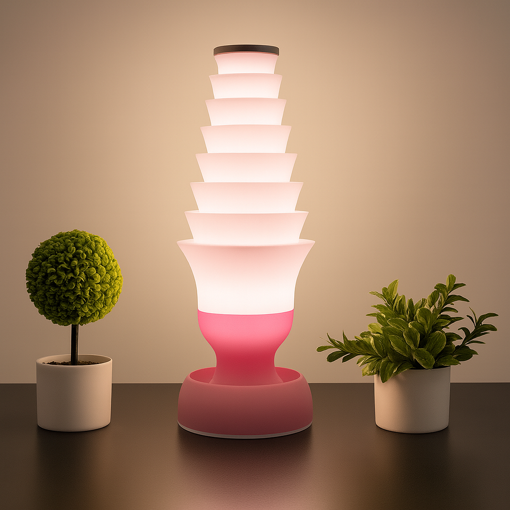 Shooting Star Lamp, Handmade Modern Ambient Lighting