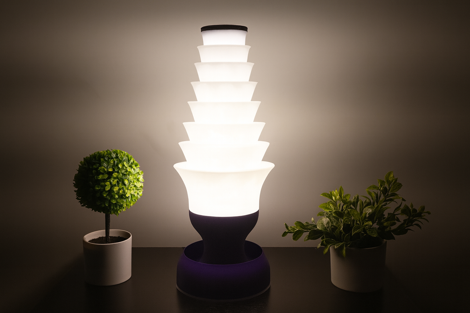 Shooting Star Lamp, Handmade Modern Ambient Lighting