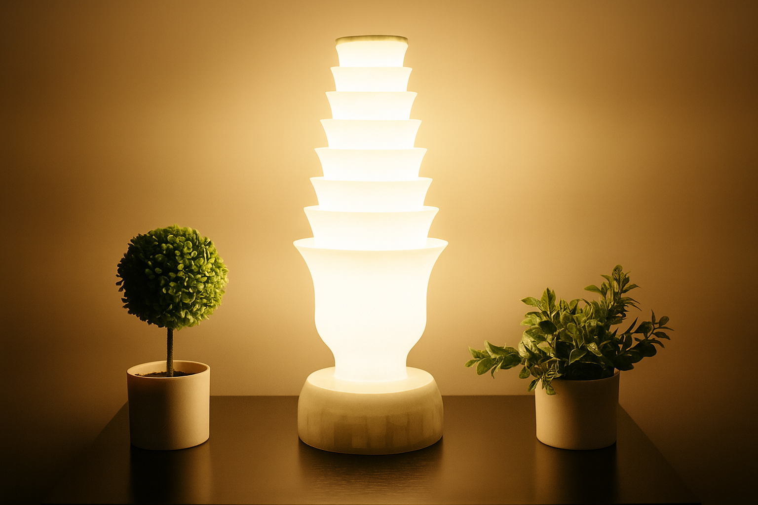 Shooting Star Lamp, Handmade Modern Ambient Lighting